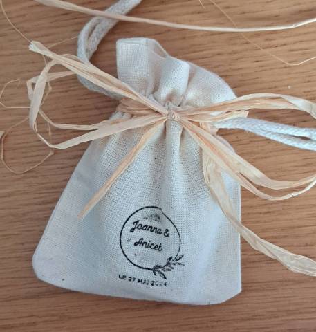 Savons personnalis�s en sachet